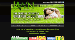 Desktop Screenshot of lawnprosofmemphis.com